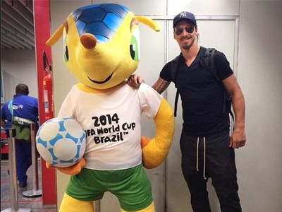 Zlatan Ibrahimovič v Brazílii