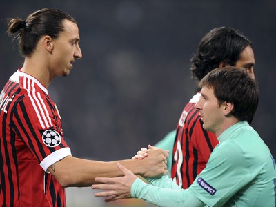 Ibrahimovič a Messi