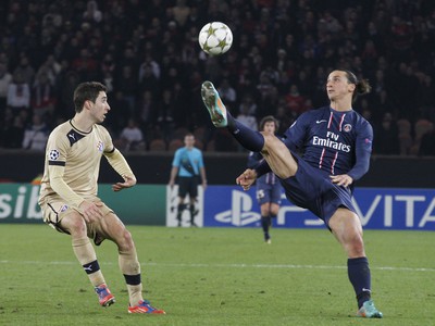 Zlatan Ibrahimovič a Sime Vrsaljko
