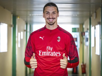 Zlatan Ibrahimovič po príchode do Milána