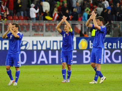 Hráči ďakujú slovenským fanúšikom