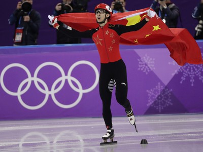 Čínsky rýchlokorčuliar na krátkej dráhe Wu Ta-ťing so svetovým rekordom získal zlato na 500 m