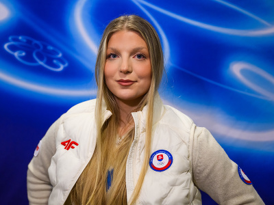 Na snímke slovenská lyžiarka