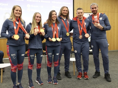 Slovenská výprava sa vrátila zo zimných paralympijských hier v Pekingu opäť s bohatou medailovou zbierkou