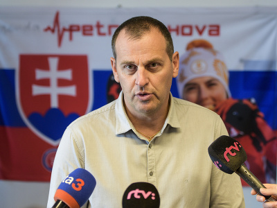 Na snímke novozvolený prezident Zväzu slovenského lyžovania (ZSL) Martin Paško počas tlačovej konferencie Zväzu slovenského lyžovania