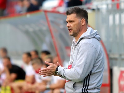 Tréner FK Železiarne Podbrezová Vladimír Cifranič