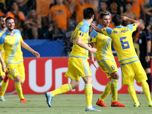 Опережающего гола гостям не хватило: Астана доминировала в поединке чемпионов в Лиге Европы