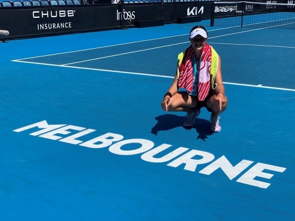 Renáta Jamrichová na Australian Open