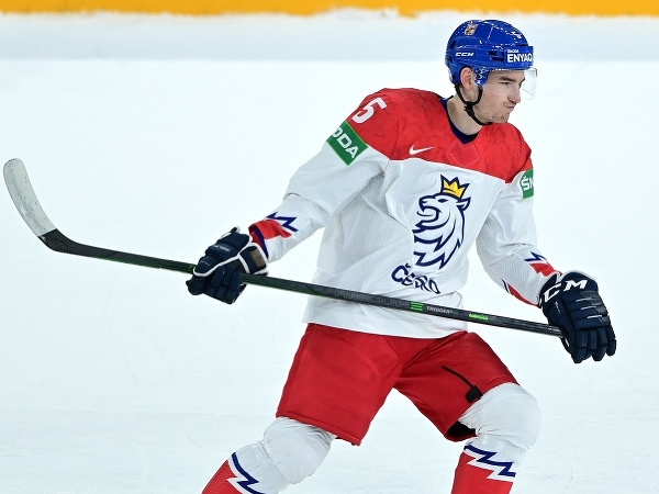 Český hokejista David Jiříček
