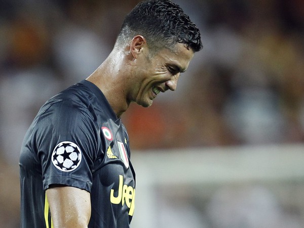 Cristiano Ronaldo v slzách