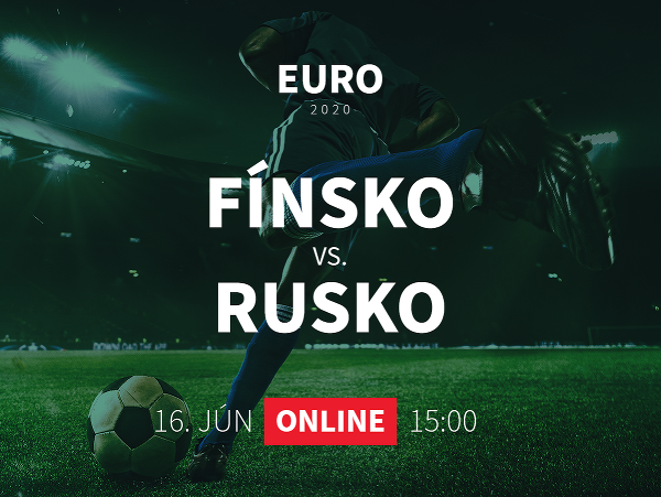 Online prenos z EURO 2020: Fínsko - Rusko