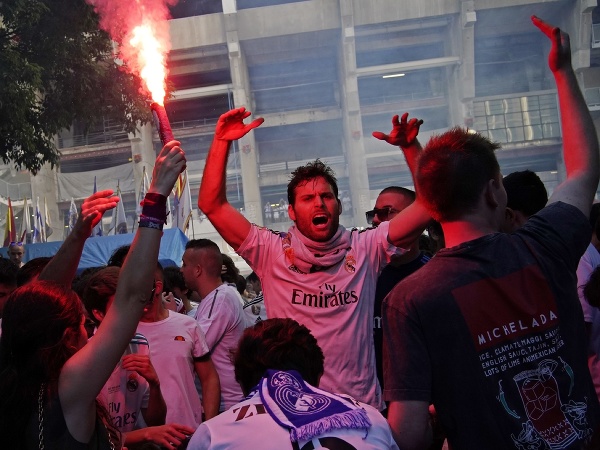 Fanúšikovia Realu Madrid reagujú