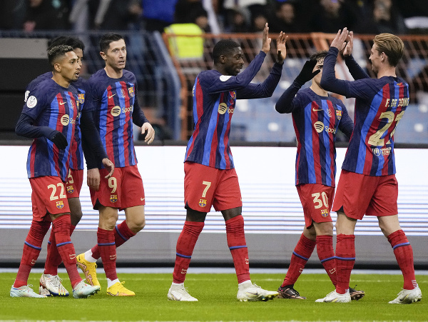 Gólová radosť futbalistov Barcelony