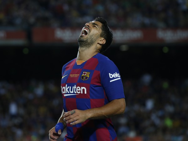 Luis Suárez v drese FC Barcelona