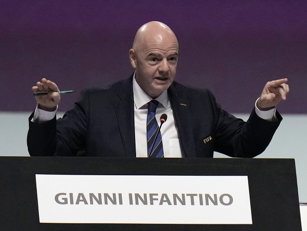 Prezident FIFA Gianni Infantino 