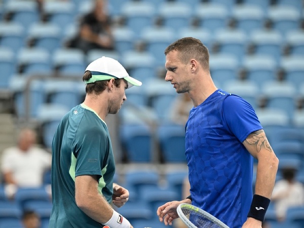 Slovenský tenista Filip Polášek s Austrálčanom Johnom Peersom