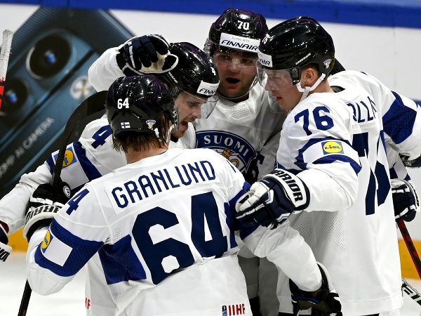 Gólová radosť hokejistov Fínska