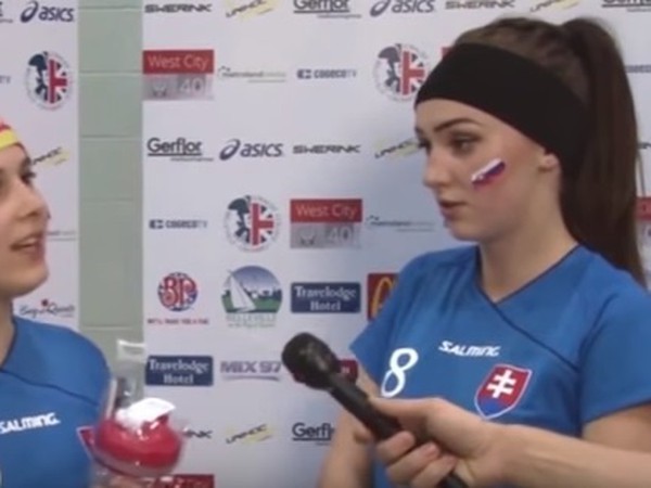 Slovenské florbalové reprezentantky v rozhovore s médiami