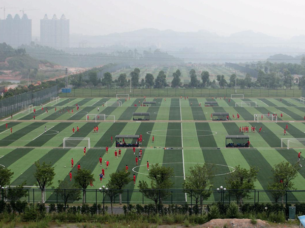 Futbalová akadémia v Číne