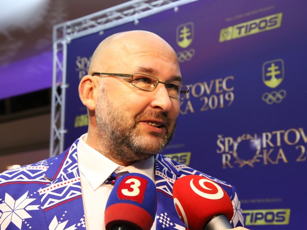 Tréner slovenskej hokejbalovej repreznetácie Mojmír Hojer