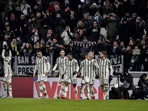 Futbalisti Juventusu sa tešia