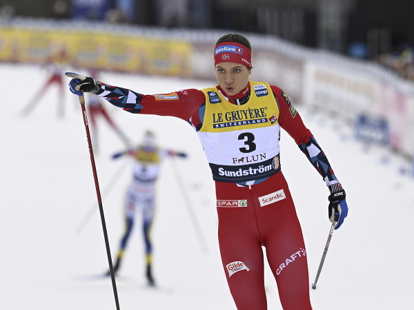 Nórska bežkyňa  na lyžiach Kristine Stavaas Skistadová 