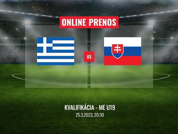 Grécko 19 vs. Slovensko 19