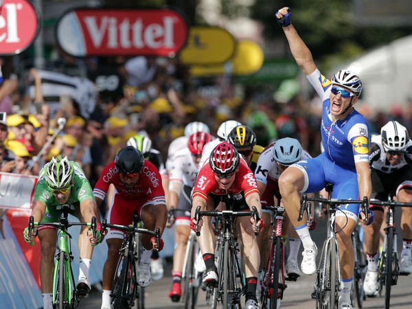 Marcel Kittel sa raduje z triumfu na šiestej etape