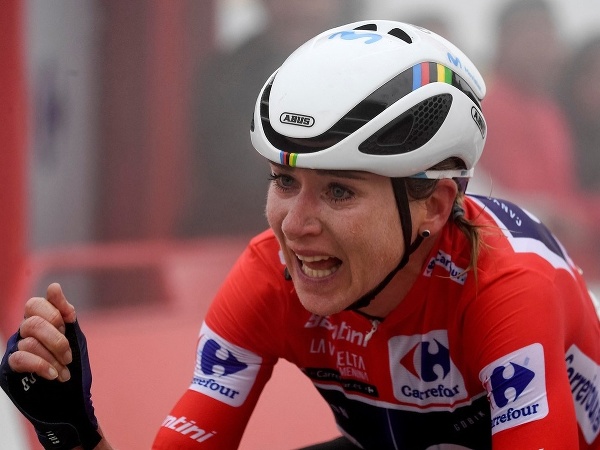 Annemiek Van Vleutenová z tímu Movistar vyhrala tretíkrát za sebou preteky Vuelta a Espaňa
