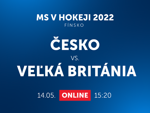 MS v hokeji 2022: Česko - Veľká Británia