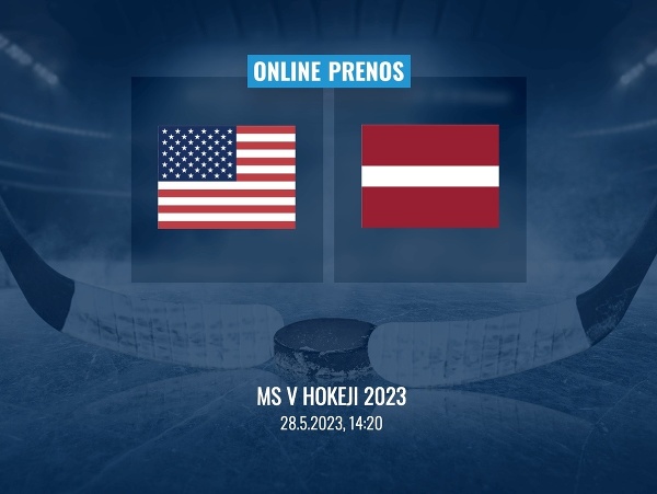 MS v hokeji 2023: USA - Lotyšsko