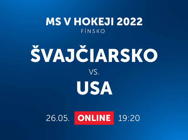 MS v hokeji 2022: Švajčiarsko - USA