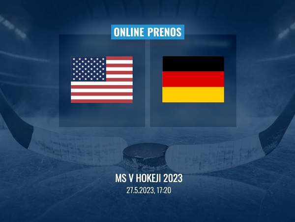 MS v hokeji 2023: USA - Nemecko