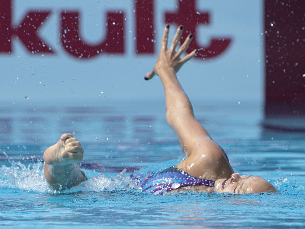 Slovenská reprezentantka v synchronizovanom plávaní Chiara Dikyová