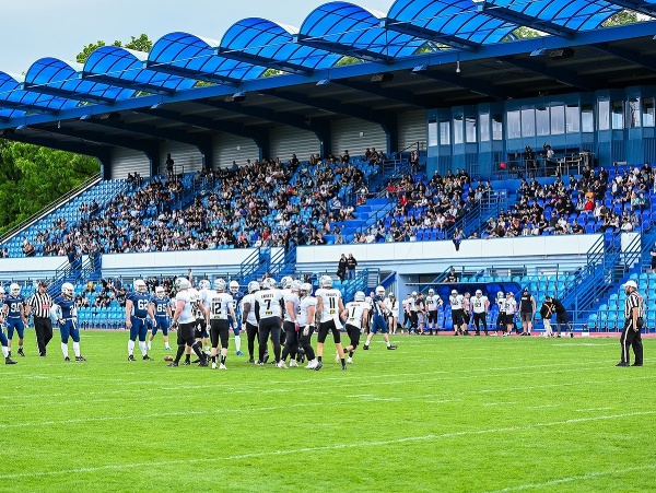 Nitra Knights vs Ostrava Steelers na Štadióne pod Zoborom