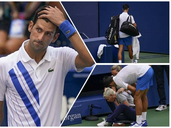 Novaka Djokoviča diskvalifikovali z grandslamového turnaja US Open