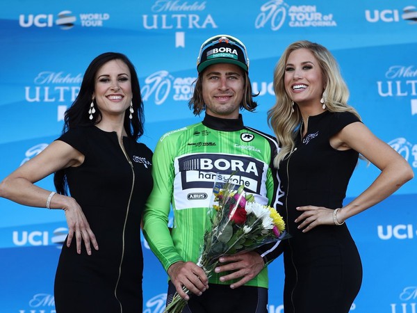 Peter Sagan v zelenom drese pre lídra bodovacej súťaže
