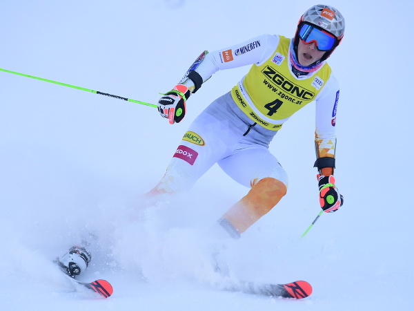 Petra Vlhová v 2. kole obrovského slalomu