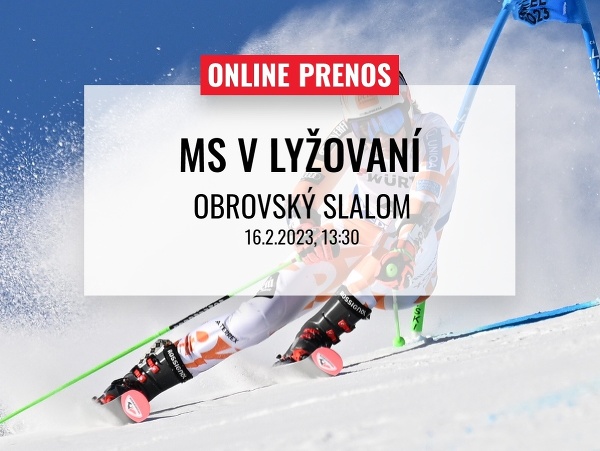 Slovenská lyžiarka Petra Vlhová na trati počas 1. kola obrovského slalomu na MS v alpskom lyžovaní vo francúzskom stredisku Courchevel-Méribel