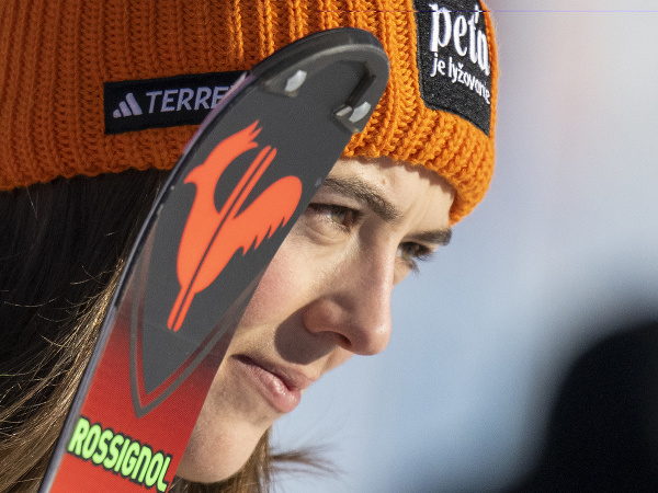 Na snímke slovenská lyžiarka Petra Vlhová 