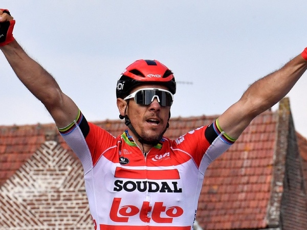Belgický cyklista Philippe Gilbert