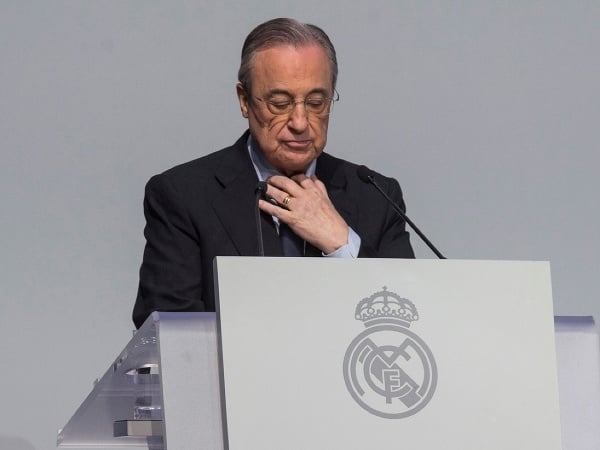 Prezident Realu Madrid Florentino Pérez