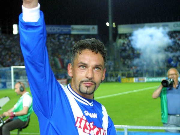 Roberto Baggio v drese Brescii
