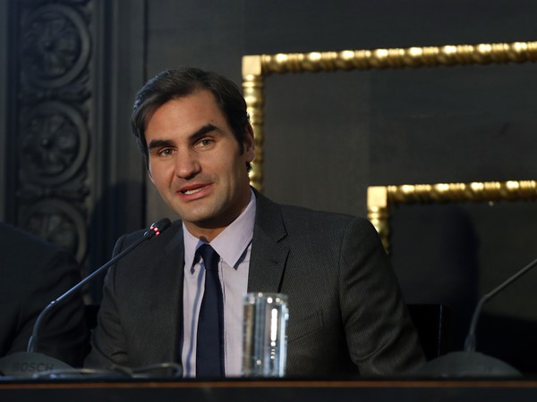 Roger Federer v Prahe 