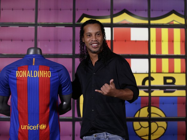 Bývalý hráč FC Barcelona Ronaldinho