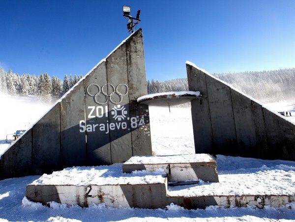 Spomienka na Zimné olympijské hry 1984 v Sarajeve