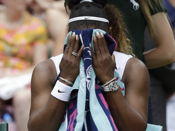Frustrovaná Serena Williamsová