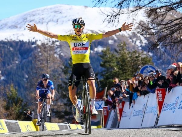Tadej Pogačar triumfoval v horskej 7. etape pretekov Paríž - Nice