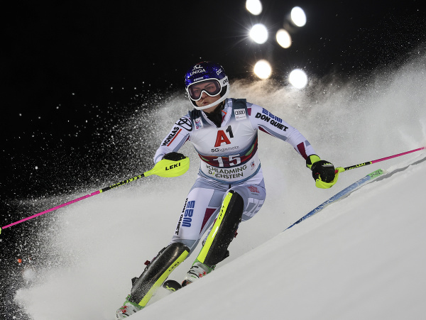 Česká slalomárka Martina Dubovská