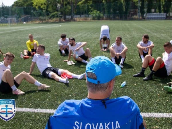 Tréning slovenských reprezentantov v